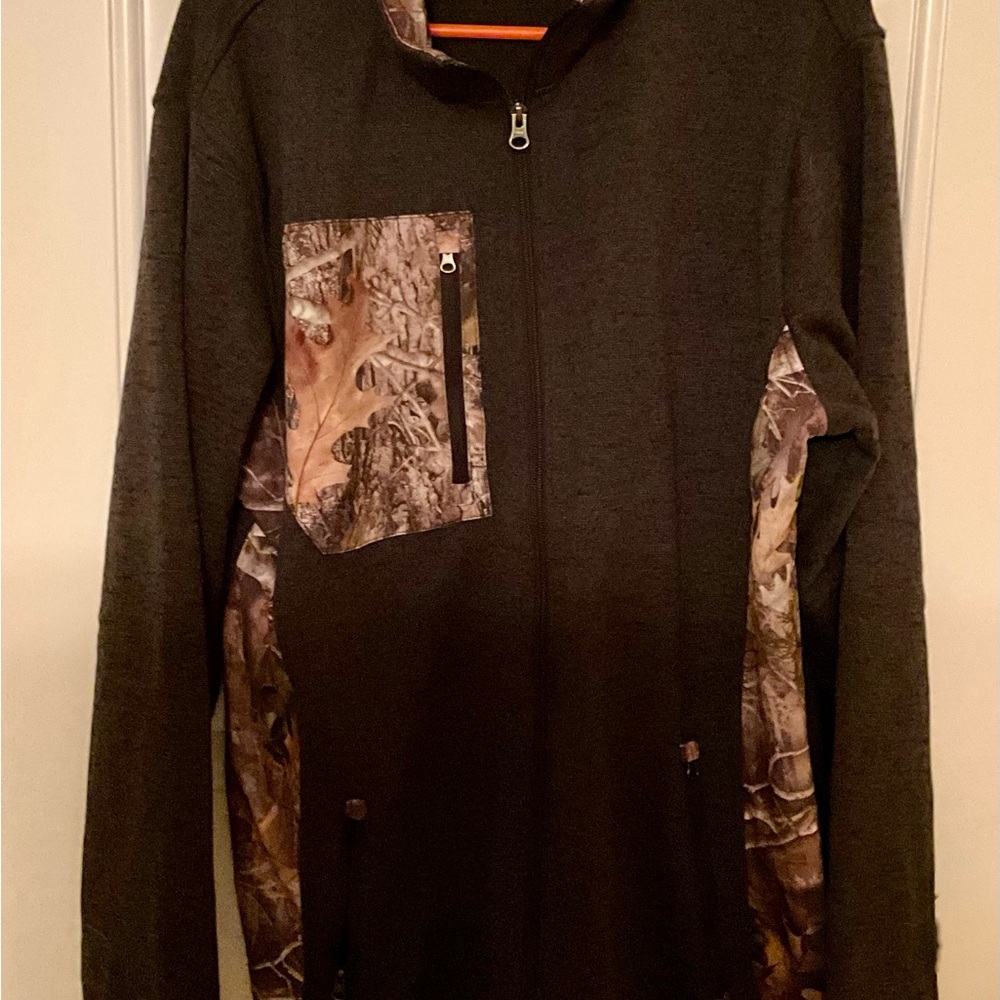 TrueTimber Men’s XL Jacket Camouflage and Gray